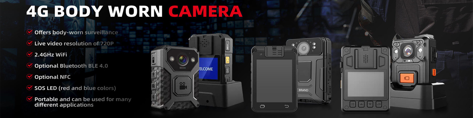 4G Body Worn Camera