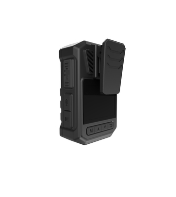 การ์ด SD ขนาด 32GB 4G Body Worn กล้อง เครื่องบันทึกวิดีโอแบบเรียลไทม์ 1080P ในตัว GPS WiFi