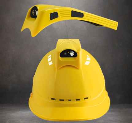 PTT HardHat Safety Helmet Camera เครื่องบันทึกวิดีโอกล้องรองรับ 4G WIFI