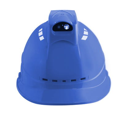 4G PTT Safety Helmet Camera Android 7.1 3300mAh Battery Hardhat สตรีมมิ่งถ่ายทอดสด