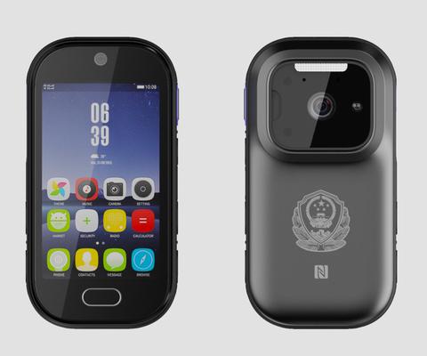 Android 10 ตำรวจสวมกล้องบังคับใช้กฎหมายเครื่องบันทึกวิดีโอ