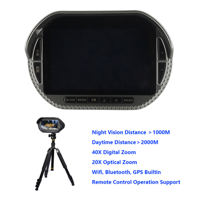 กล้องซูมออปติคอลดิจิตอล 20x 40x Lte Starlight Night Vision Scope