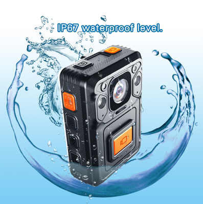 Body Worn Camera บอดี้แคมสำหรับการรักษาความปลอดภัย Swat Police Fireman พร้อมการจัดการซอฟต์แวร์ VMS