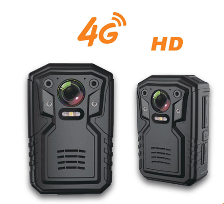 Hd Wifi 4g Body Worn Camera Gps Recorder ทำงานในฟังก์ชั่นเรียลไทม์