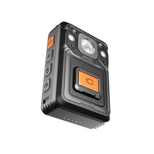 ONVIF 3200mAh Wifi ตัวกล้องตำรวจ OV05A20 เซ็นเซอร์กล้องตำรวจสวมใส่ได้