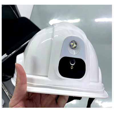 5G Smart Camera Helmet กล้องหมวกแข็งสำหรับไซต์ก่อสร้างคนงานเหมือง