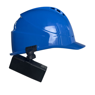 4G GPS 1080P Security Helemt Camera สำหรับงานก่อสร้าง Miner Hard Hat