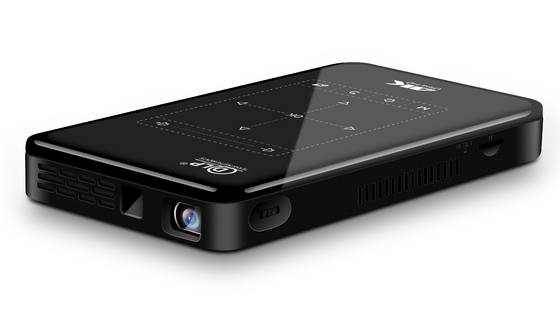 65 Lumens Mini Portable Video Projector อินพุต HDMI/USB/AV/VGA น้ำหนักสุทธิ 206g