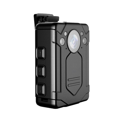 2 นิ้ว LCD 1080P ตัวกล้องบังคับใช้กฎหมาย 32G 64G 128G หน่วยความจำ Night Vision