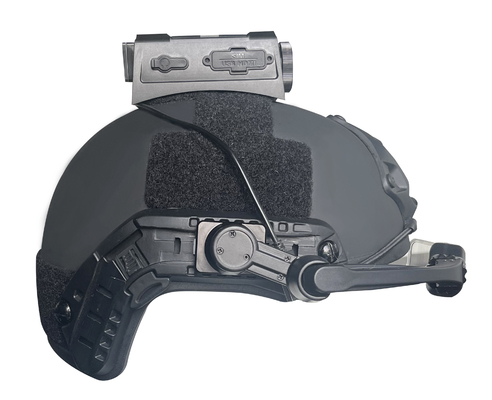 4G Security Military Tactical Helmet กล้องเลนส์คู่ 1080P การสตรีมสดจริง