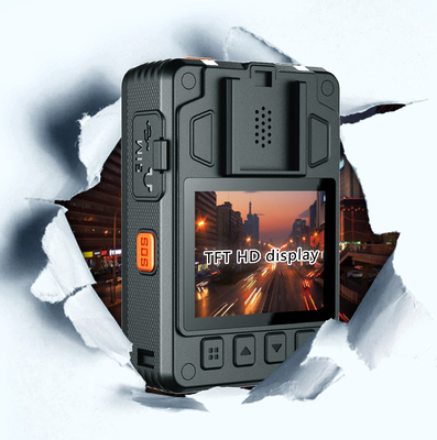 WIFI 4G Body Worn Camera หน้าจอ LCD 2.0 นิ้ว Night Vision SOS GPS