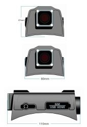 205 กรัม กล้อง 3G 4G Wifi เครื่องบันทึกหมวกกลยุทธ์