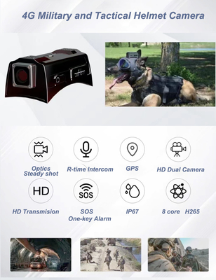 กล้อง 3G 4G Wi-Fi GPS มินิ สมาร์ท เฮลเมท แบตเตอรี่ 4000mAh สําหรับบันทึกวีดีโอ