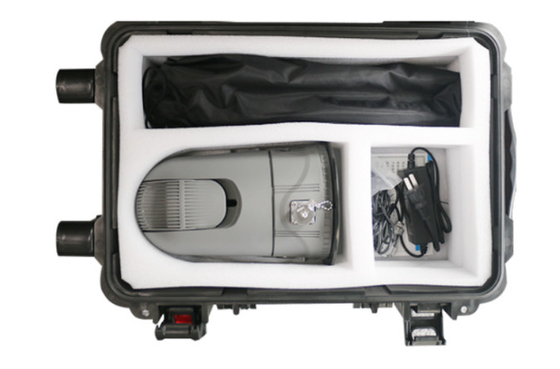 360 องศา กล้องจดหมายที่สวมใส่ร่างกาย Ptz แบตเตอรี่พกพา 12V 3600mAh