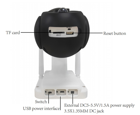 Tuya Wifi แบตเตอรี่แสงอาทิตย์ กล้องรักษาความปลอดภัย 4G PTZ กล้องสําหรับสวนในบ้านในภายนอก