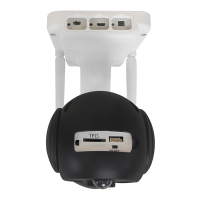 Tuya Wifi แบตเตอรี่แสงอาทิตย์ กล้องรักษาความปลอดภัย 4G PTZ กล้องสําหรับสวนในบ้านในภายนอก