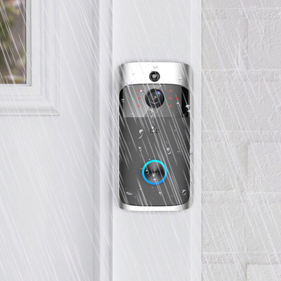 การตรวจจับการเคลื่อนไหว การมองเห็นกลางคืน การสนับสนุนสายไร้สาย Video Doorbell กับ Remote Live View