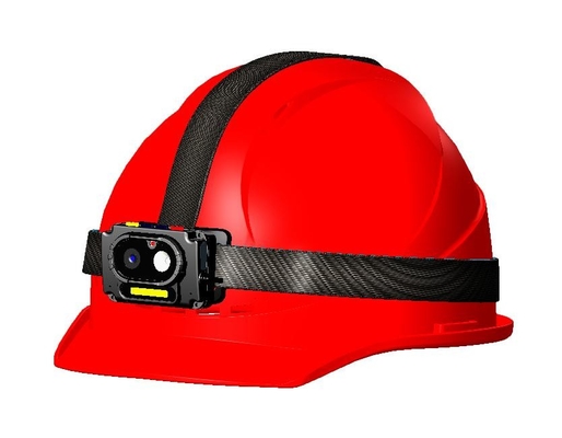 4G 4k Smart Railway Helmet Camera แผ่นไฟ LED กันระเบิด พร้อมกล้องป้องกันการสั่น