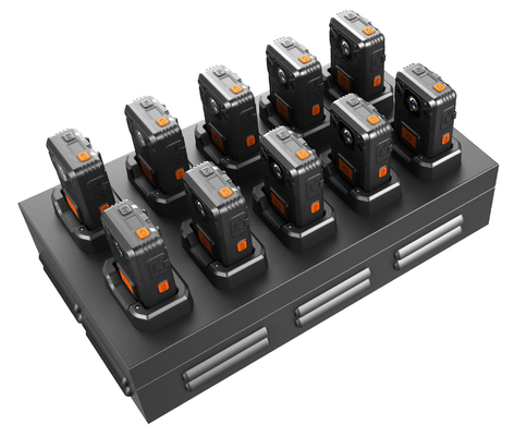 Intel 1037U 1.8GHz CPU อุปกรณ์กล้องร่างกาย Docking Station ด้วย 1x RJ45 อินเตอร์เฟซ