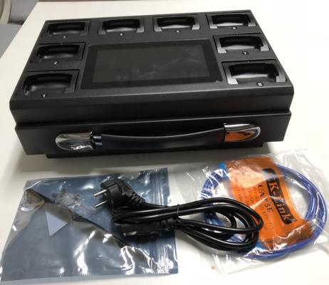 สถานี dock ของกล้อง FCC ที่สวมใส่ร่างกาย ด้วย 1x RJ45 1xUSB 3.0 Interface