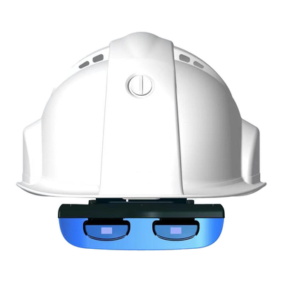 AR Glass 4G Helmet Camera AI Interaction GPS Live Video จีโอ-ฟานซิ่ง EIS สถานที่ก่อสร้างการส่งสัญญาณไร้สาย