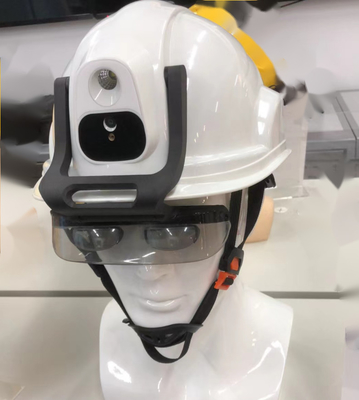 AR Glass 4G Helmet Camera AI Interaction GPS Live Video จีโอ-ฟานซิ่ง EIS สถานที่ก่อสร้างการส่งสัญญาณไร้สาย