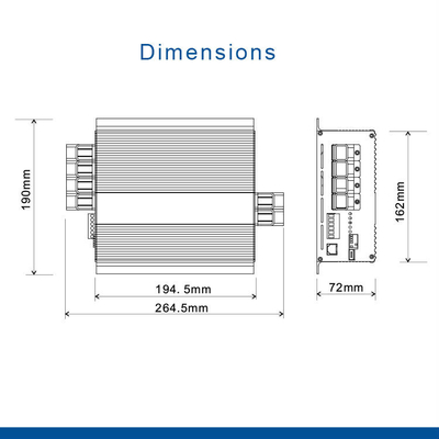30A 390W DC แบตเตอรี่ชาร์จ 12V แบตเตอรี่ อุณหภูมิชดเชย น้ําหนักเบา 1.5kg