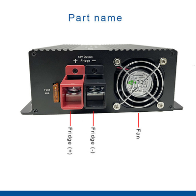 เครื่องชาร์จกระตุ้น DC12V 30A แบบเข้าแบบสองแบบ เครื่องควบคุมชาร์จแสงอาทิตย์ พร้อมไฟฟ้าตู้เย็น