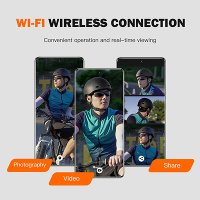 กล้องกล้องรับรองความปลอดภัย 720P พร้อม IP67 กันน้ําและอุณหภูมิการทํางานถึง 70 องศาเซลเซียส