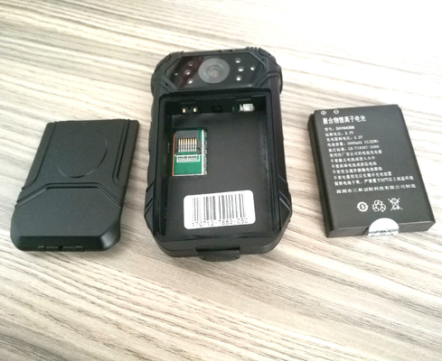 4G ตํารวจ Wearable HD กล้องถ่ายภาพร่างกาย กองรักษาความปลอดภัย กล้อง DVR ส่วนตัว