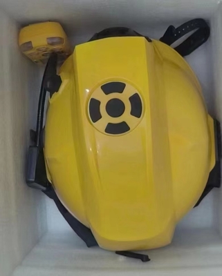 4G Firefighter Rescue Helmet เครื่องตรวจจับภาพความร้อนแบบบูรณาการ พร้อมการถ่ายทอดสด 2 Way Talk