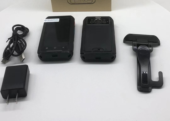 กล้องสวมใส่ร่างกายขนาด 7000mah 5G พร้อมความจําภายใน 2G 16G และแสงสว่าง LED 1.5W และแสงสว่าง