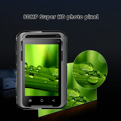 5G 4G 110 องศา กล้องที่ใส่โดยตํารวจ พร้อม 13MP Night Vision 1080P ระบบ Android 10.0