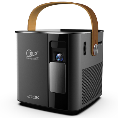 โปรเจคเตอร์กระเป๋าเล็กขนาดสูงถึง 20K DLP พร้อม LED RGB 64 ลูเมน