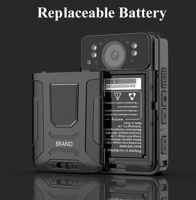 กล้องถ่ายภาพร่างกายตํารวจกันน้ํา 4G IP67 พร้อมการติดตามในเวลาจริง