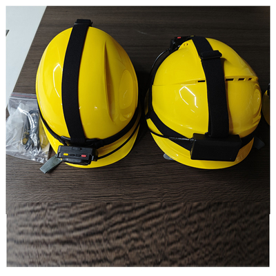 กล้องวีดีโอติดหมวก 4G Wifi ABS กล้องดับเพลิง Hardhat
