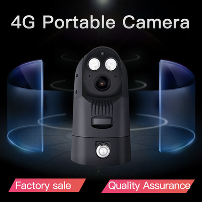กล้อง 4G Outdoor PTZ พร้อม 4X Optical Zoom และ 18650 แบตเตอรี่/USB Power