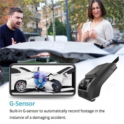 All-in-one AI Dash Cam พร้อม ADAS และ DSM GPS DVR การค้าสําหรับรถยนต์