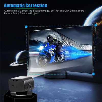 2.69inch 720P LCD มินิ แฮนด์เฮลท์ โปรเจคเตอร์ 1.27 1 โปรเจคชั่น โปรเทคชั่นพกพาและคอมแพคต์