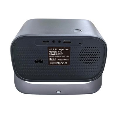 2โปรเจคเตอร์มือถือขนาดเล็ก LCD ขนาด 69 นิ้ว 720P พร้อม WIFI6 2.4G / 5G 802.11a / b / g / n / ac / ax และความสว่างแสงระดับสูง 220ANSI Lumens