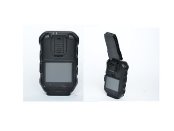 GPS Hd Body Worn Camera MP4 รูปแบบเวลาบันทึก 4 ถึง 5 ชั่วโมงสำหรับตำรวจ