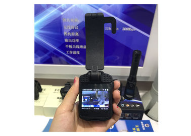 แบบพกพา WIFI ตำรวจสวมกล้องกันน้ำ IP66 พร้อมหน้าจอ 2 นิ้ว