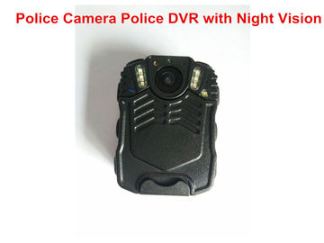 เครื่องบันทึก Dvr ตำรวจแบบพกพา 105 กรัม, กล้องวิดีโอที่สวมใส่ร่างกายรูปแบบ MP4