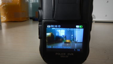 ตำรวจไร้สาย IR สวมกล้องร่างกาย 32 G TF Card 5.0 เมกะพิกเซล CMOS Sensor