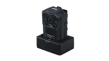 แบบพกพา 4 IR Light Night Vision Body Camera 10 เมตรพร้อมภาพใบหน้าที่มองเห็นได้