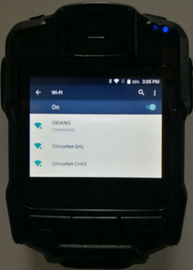 ความปลอดภัย 4G Body Worn Camera 16 Mega Pixel GPS / GPRS รองรับสำหรับตำรวจ