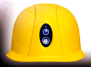 กล้องหมวกนิรภัยสำหรับอุตสาหกรรมที่ทนทาน 289 * 233 * 150 มม. พร้อมไฟ LED