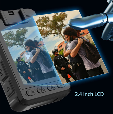 5.8GHZ Wifi Chipset A7 ตํารวจ Bodycam เครื่องบันทึกวิดีโอ อุปกรณ์สุดท้ายสําหรับการบังคับใช้กฎหมาย