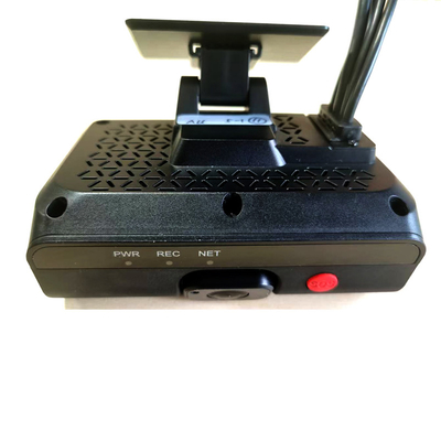 4G AI Vehicle Dashboard Dashcam กล้องสองตัว AI ADAS DMS การรับรู้ใบหน้าของผู้ขับ