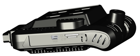 มุมมอง 170° 4G Dash Camera WiFi และ Night Vision พร้อมฟังก์ชันการจําหน่ายใบหน้าของผู้ขับ